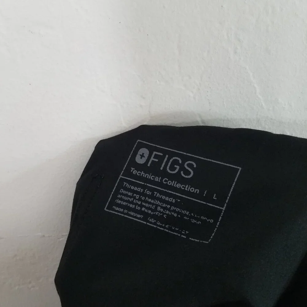 Figs‎ Technical Collection Pants Black Size L